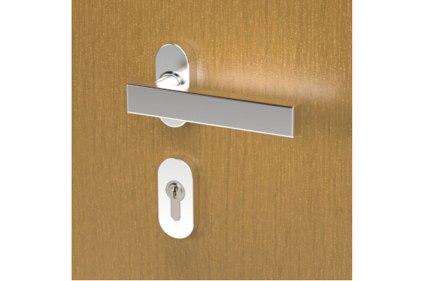 Manubrio interior lever handle square