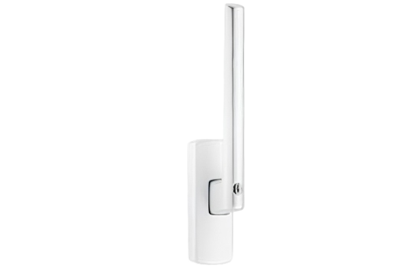 Lockable handle white