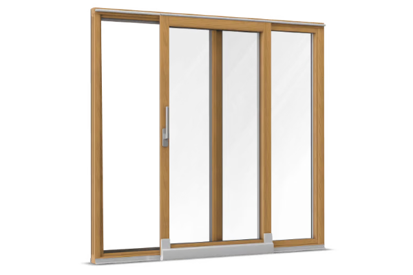 Wood tilt-and-slide door meranti
