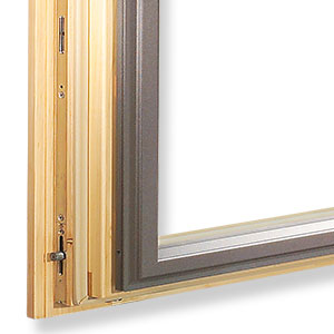 Aluclad Timber Window profile