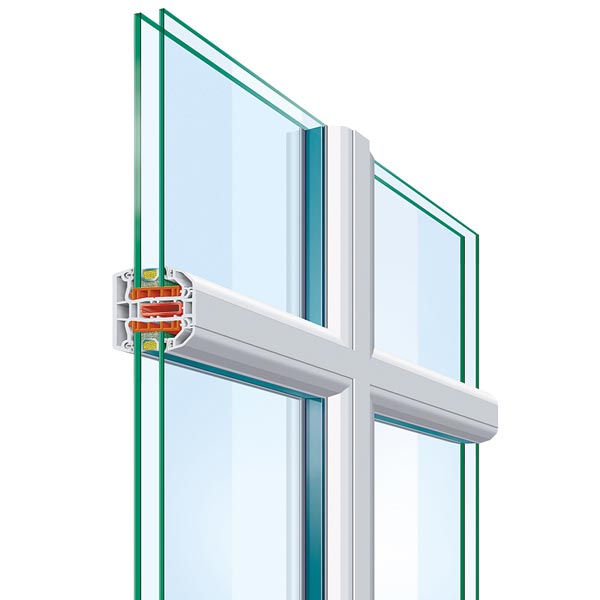 uPVC Glass Dividing Muntin
