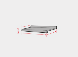 How to measure a window sill