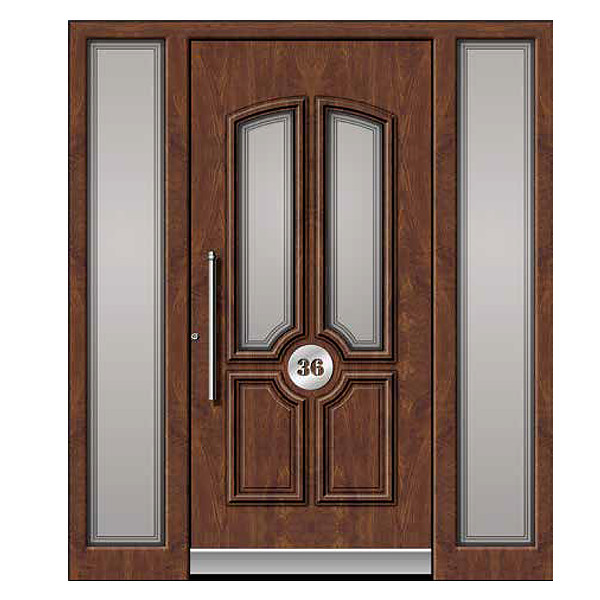 Aluminium Front Doors In Beautiful Modern Designs Neuffer Traditional Panel Door Modern Two Tone Design Front