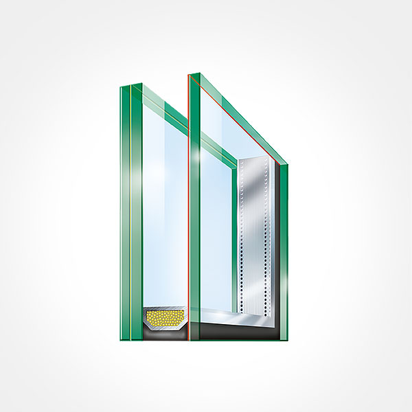 Laminated Safety Glass from the Outside