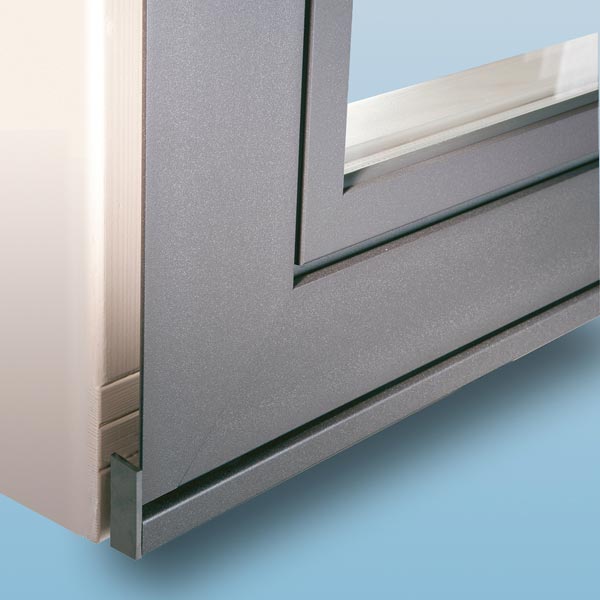 Window Profile for use with stone window sills