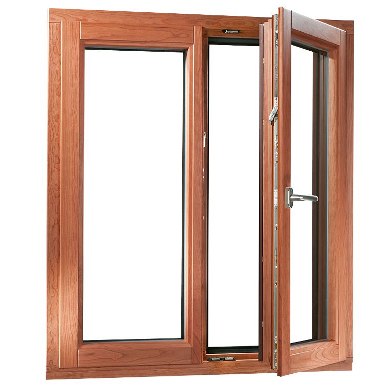 AluClad Timber Window Opened (inswing)