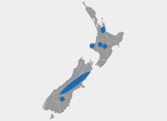 High wind zones New Zealand High wind zones New Zealand