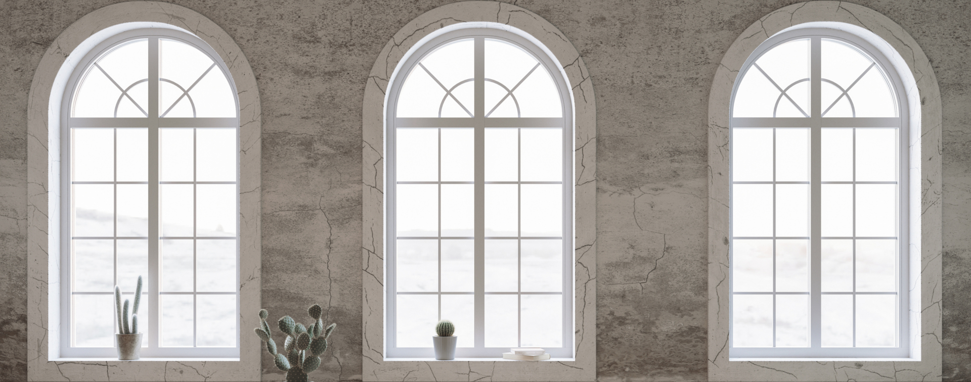 Arched windows
