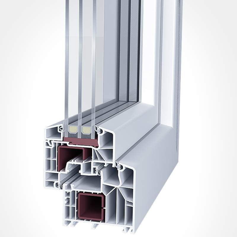 uPVC Window Cross Section